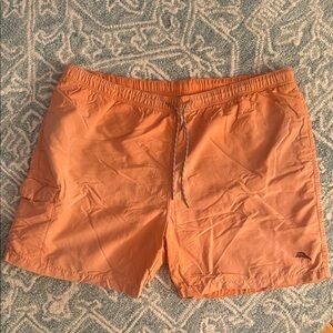 Tommy Bahama Orange Swim Trunks